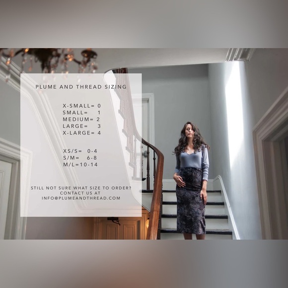 Plume & Thread 2 Piece Sleeveless Tunic / Coordinating Pullover Top Size Small - Picture 12 of 12